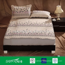 Hot sale cotton or cotton blended jacquard or plain bed sheet , quilt , bedding set for hotel use
